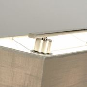 Colgante rectangular taupe