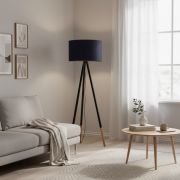 Trípode de madera bicolor