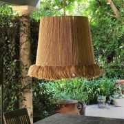 Colgante Cónico con peludo en hilo