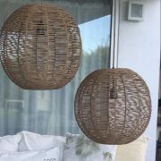 Colgante de esfera en hilo