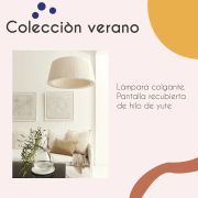 Colgante Cónico ancho en hilo