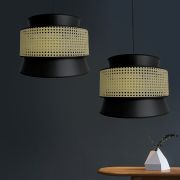 Colgante triple cónico