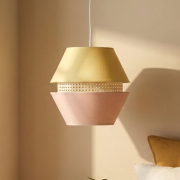 Chroma Duo Pendant – Yellow & Rose