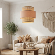 Colgante Nativo Duo Rose