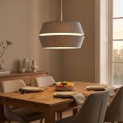 Colgante Duo Split Grey