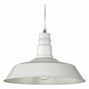 Lámpara colgante Forge White