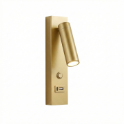 Aplique de Pared Lumina USB Gold