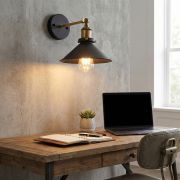 Aplique de Pared Nora Pivot Gold