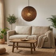 Lámpara colgante Nido Café