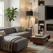 Lámpara de pie Stemma