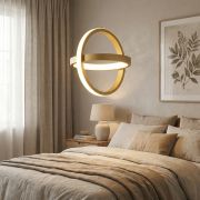 Lámpara colgante Orbital Gold