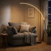 Lámpara de pie Crescent