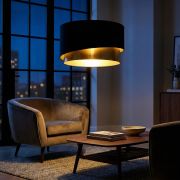 Colgante Duo Lux Gold Offset