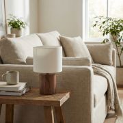 Lámpara de Mesa Nórdica Walnut