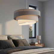 Lámpara colgante Nórdica Layers Smoke