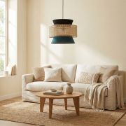 Colgante Trio Chroma Rattan