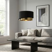 Colgante Duo Lux Gold Offset