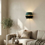 Aplique de Pared Chroma Duo Wall Petrol