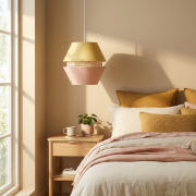 Chroma Duo Pendant – Yellow & Rose