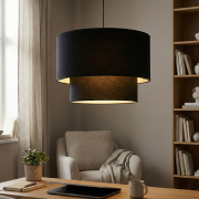 Colgante Aura Noir Dual