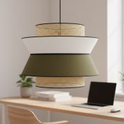 Colgante Chroma Quad Olive