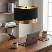 Colgante Duo Lux Gold Offset