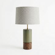 Lámpara de Mesa Nativo Duo Olive