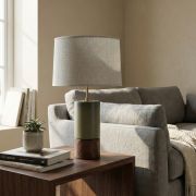 Lámpara de Mesa Nativo Duo Olive