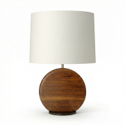 Lámpara de Mesa Orbital Wood