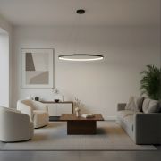 Lámpara colgante Halo Black XL