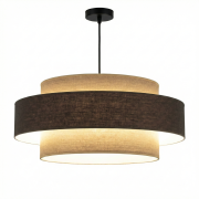 Colgante Dúo Arena y Carbón