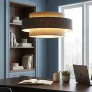 Colgante Dúo Arena y Carbón