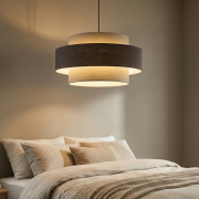 Colgante Dúo Arena y Carbón