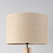 Pie de madera cuadruple